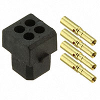 Harwin Inc. - M80-8440445 - CONN RCPT 4POS CRIMP 24-28AWG AU