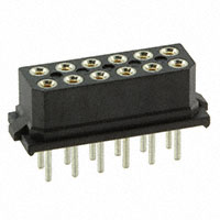 Harwin Inc. - M80-8501242 - 06+06 DIL FEMALE VERT CONN