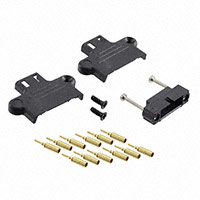 Harwin Inc. - M80-9421205 - 6+6 WAY MALE CRIMP S/BORE W HOOD