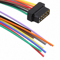 Harwin Inc. - M80C108373C - DIL CRIMP SKT CABLE ASSY 5+5