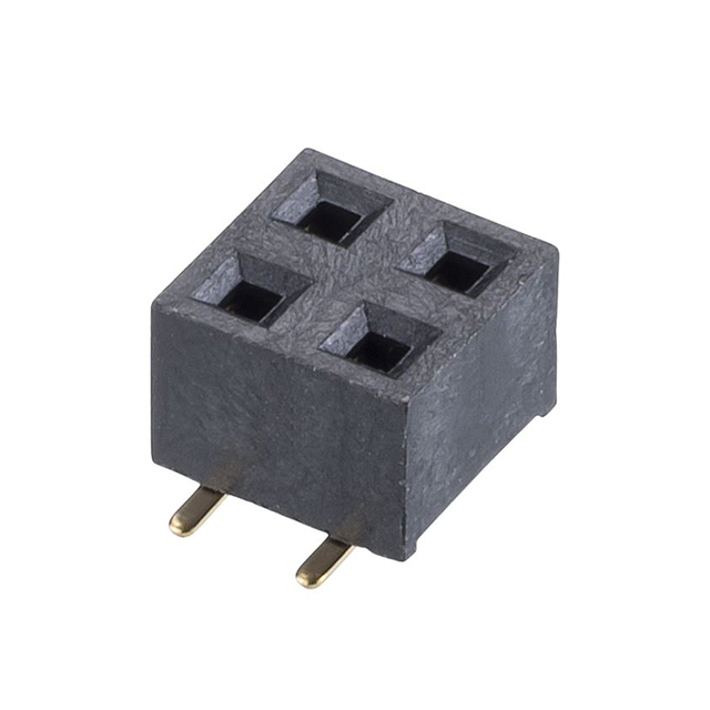 Harwin Inc. - M20-7810245 - CONN RCPT 2.54" SMD DUAL 4POS