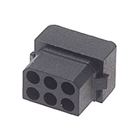 Harwin Inc. - M80-1030698S - 2 ROW SHROUDED SOCKET MOULDING