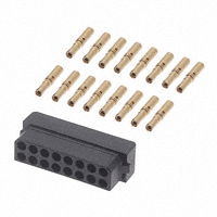 Harwin Inc. - M80-8881605 - CONN RECEPT 2MM 16POS 24-28AWG