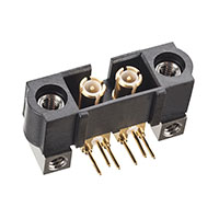 Harwin Inc. - M80-MH313M5-02 - CONN HDR COAX 6GHZ 4MM R/A 2POS