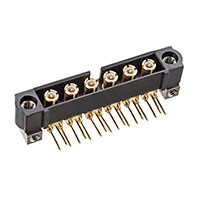 Harwin Inc. - M80-MH314M5-06 - CONN HDR COAX 6GHZ 4MM R/A 6POS