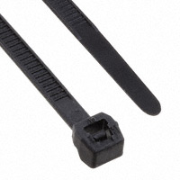 HellermannTyton - 118-04800 - OUTSIDE SERRATED 5.7"L 30LB BLK