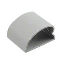 HellermannTyton - 151-00668 - CBL CLIP C-TYPE GRAY ADHESIVE