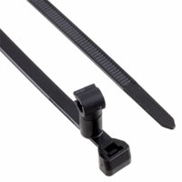 HellermannTyton - 155-31202 - WIRE/SWIVEL CLIP 50LB 6"L BLACK