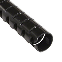 HellermannTyton - 161-63203 - SLIT WRAP 0.551" X 100' BLACK