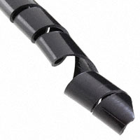 HellermannTyton - 2.5N0C - SPIRAL WRAP 3/8" X 100' BLACK