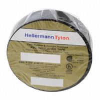 HellermannTyton - ETCW660 - ELECTRICAL TAPE PVC BLACK 66'
