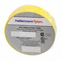HellermannTyton - ETST664 - ELECTRICAL TAPE PVC YELLOW 66'