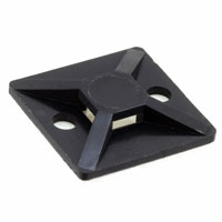 HellermannTyton - MB3A0C2 - 4WAY MNT W/RBBR ADH .75'X.75'' B