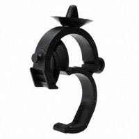 HellermannTyton - 151-00378 - CBL CLIP C-TYPE BLACK ARROWHEAD