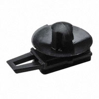 HellermannTyton - 151-00775 - CBL CLIP BLACK ARROWHEAD CUPPED