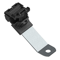 HellermannTyton - 151-01433 - CBL CLAMP P-TYPE BLACK FASTENER