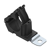 HellermannTyton - 151-01474 - CBL CLAMP P-TYPE BLACK FASTENER