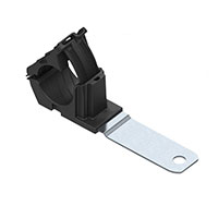 HellermannTyton - 151-01480 - CBL CLAMP P-TYPE BLACK FASTENER