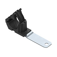 HellermannTyton - 151-01482 - CBL CLAMP P-TYPE BLACK FASTENER