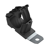 HellermannTyton - 151-01485 - CBL CLAMP P-TYPE BLACK FASTENER