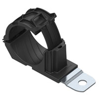 HellermannTyton - 151-01502 - CBL CLAMP P-TYPE BLACK FASTENER