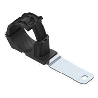HellermannTyton - 151-01508 - CBL CLAMP P-TYPE BLACK FASTENER