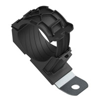 HellermannTyton - 151-01513 - CBL CLAMP P-TYPE BLACK FASTENER
