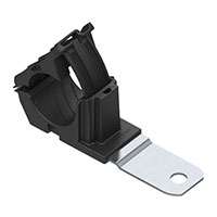 HellermannTyton - 151-01654 - CBL CLAMP P-TYPE BLACK FASTENER