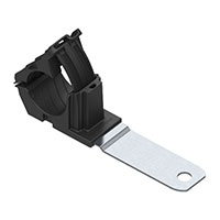 HellermannTyton - 151-01655 - CBL CLAMP P-TYPE BLACK FASTENER