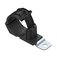 HellermannTyton - 151-01661 - CBL CLAMP P-TYPE BLACK FASTENER