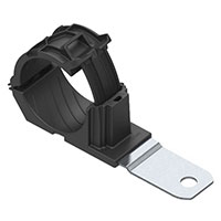 HellermannTyton - 151-01662 - CBL CLAMP P-TYPE BLACK FASTENER
