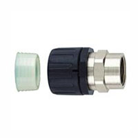 HellermannTyton - 166-90069 - STRAIGHT BRASS SWIVEL FITTING 1.