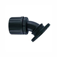 HellermannTyton - 166-90140 - 45 DEGREE ELBOW SWIVEL FLANGE FI