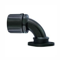 HellermannTyton - 166-90145 - 90 DEGREE ELBOW SWIVEL FLANGE FI