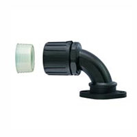HellermannTyton - 166-90158 - 90 DEGREE ELBOW SWIVEL FLANGE FI