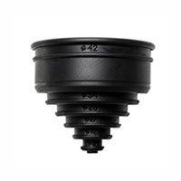 HellermannTyton - 166-90235 - HELAGUARD - CONDUIT END .38" FLE