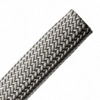 HellermannTyton - 173-01000 - SLEEVING 0.394" X 164' SLVR/BLK
