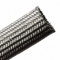 HellermannTyton - 173-01600 - SLEEVING 0.630" X 328' SLVR/BLK