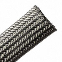 HellermannTyton - 173-01800 - SLEEVING 0.709" X 164' SLVR/BLK