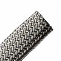 HellermannTyton - 173-61000 - SLEEVING 0.394" X 164' SLVR/BLK
