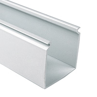 HellermannTyton - 181-00453 - SOLID WALL DUCT .5X.5- WHITE 6'