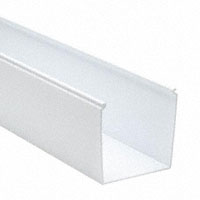 HellermannTyton - 181-00521 - SD4X4 W/ADH WHITE PVC DUCT 6'