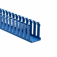 HellermannTyton - 181-23004 - SLOTTED WALL DUCT BLUE 2X3 6'