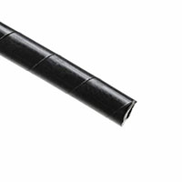 HellermannTyton - 1NFP0C - SPIRAL WRAP 1/8" X 100' BLACK