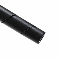 HellermannTyton - 2FRP0C - SPIRAL WRAP 1/4" X 100' BLACK