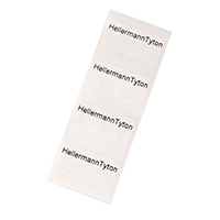 HellermannTyton - 596-00183 - POLY LABEL 1"X.5" 500/RL