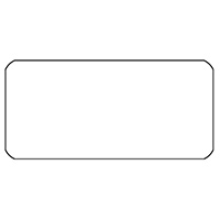 HellermannTyton - 596-00242 - LABEL ID/RATINGS 4.2"X2.25" 50PC