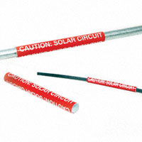 HellermannTyton - 596-00249 - CAUTION SOLAR CIRCUIT LABEL 25/P