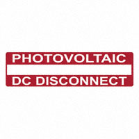 HellermannTyton - 596-00651 - LABEL ELECTRL WARN 3.75"X1" 50PC