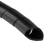 HellermannTyton - 5N0C - SPIRAL WRAP 1" X 100' BLACK